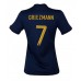 Günstige Frankreich Antoine Griezmann #7 Heim Fussballtrikot Damen WM 2022 Kurzarm